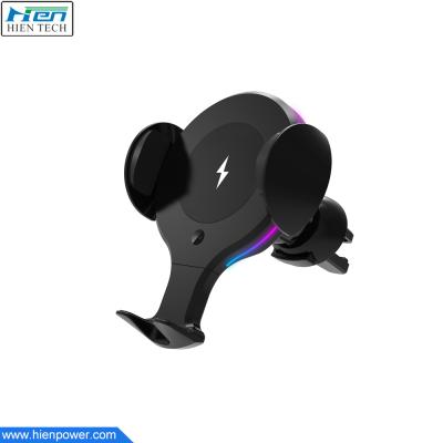 China Car Fast Mount Mobile Phone Charging USB-C Wireless Charger for sale