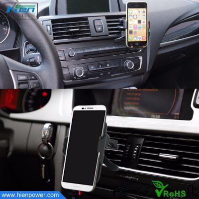 China 2019 Trending Mobile Phone Products Wireless Charger Qi Car Mount for sale