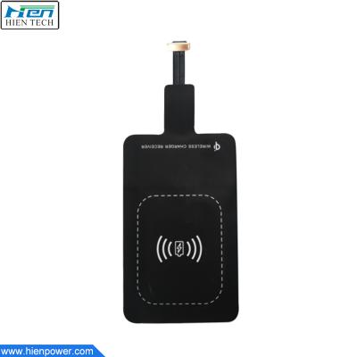 China High Quality Universal Wireless Cell Phone Charger Receiver Qi Wireless Charger Mobile Phone Qi Receiver For Android Phone for sale