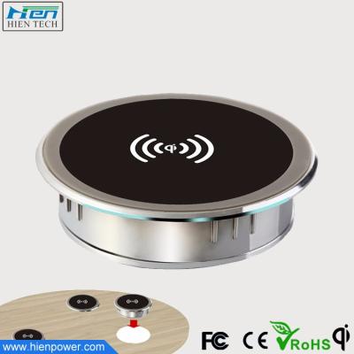 China Good Quality Mobile Phone Table Qi Charger For Mobile Phone Qi Wireless Charging for sale