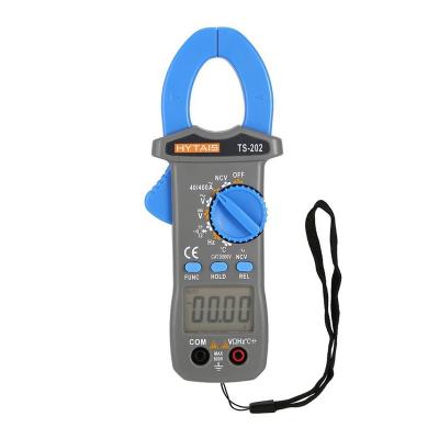 China Ts202 + clamp type induction measuring current multimeter Digital clamp type ammeter TS-202+ for sale