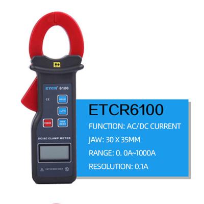 China ETCR6100 DC AC Clamp Ammeter with RS232 Data Interface ETCR6100 for sale