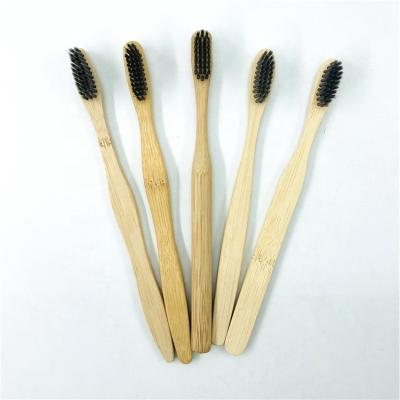 China Factory Wholesale 100% Foldable Organic Bamboo Toothbrush For Hotel Use for sale