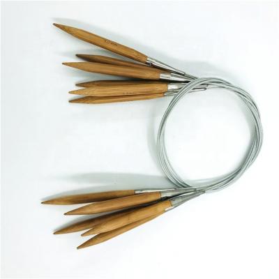 China Polishing Bamboo Circular Knitting Needle for Socks Sweater Needle for sale