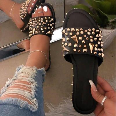 China 2021 Latest Flat Sandal China Platform Shoe Stylish Rubber Female Slides Slipper Summer Sandal For Women And Men for sale