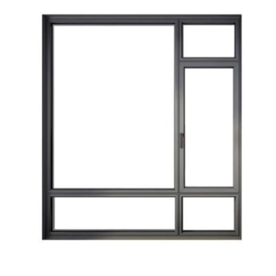 中国 Hot Sale Aluminum Alloy Window Simple Design Heat Insulation Insulated Glass Soundproof Aluminum Window 販売のため