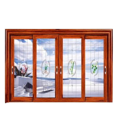 中国 Folding Screen Europe and the United States Sell Aluminum Alloy Professional Custom Anti-theft Three Way Sliding Window 販売のため