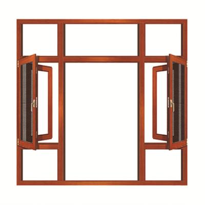 中国 85/108 Folding Broken Silent Window Villa Seal Balcony Bridge Silent Screen Aluminum Alloy Casement Window 販売のため