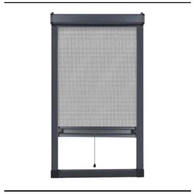 China Screen 304 Stainless Steel Folding Screen Window Invisible Through Diamond Mesh Roll Type Telescopic Customization for sale