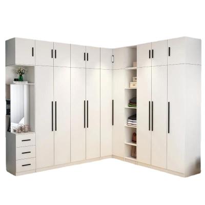 China Special modern contracted Almirah L large adjustable bedroom small family corner wardrobe (the other) for sale