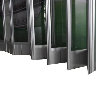 中国 Large Modern High End Custom Crystal Aluminum Alloy Shopping Mall Sliding Door 販売のため