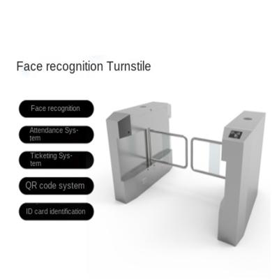 中国 Mall Industrial Supermarket Passage Door Face Recognition Temperature Measurement Health Code Pedestrian Fingerprint Integrated Switch 販売のため