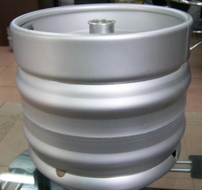 China Popular AISI 304  Food grade stainless steel container drum draft empty Euro beer keg 30L barrel for sale