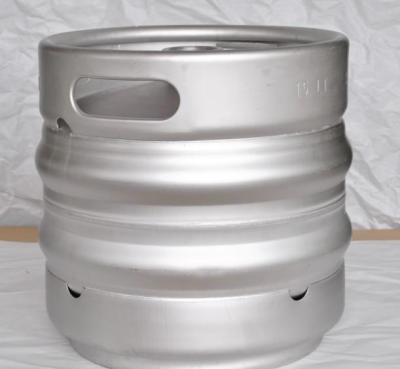 China 15L europe keg made of stainless steel 304, food grade material, with embossing logo, for micro brewery for sale