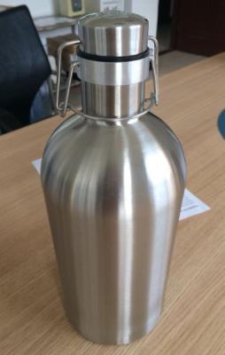 China 2L mini Growler keg with double wall thermol for sale