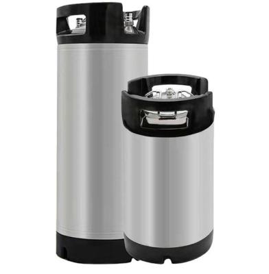 China Home brewing Beer Keg 19L New Ball Lock 5 Gallon Stainless Steel Cornelius Kegs for sale