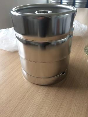 China US Standard 10L Beer Keg , Soda Kegs For Beer Electro And Mirror Polish for sale