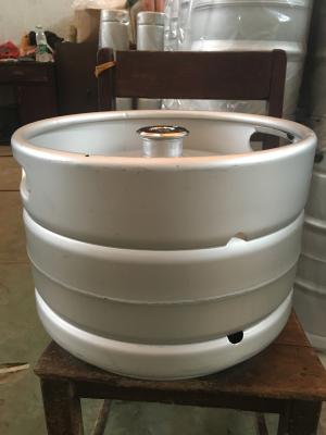 China 20L Stainless steel beer keg , returnable use, food grade material, with A type fitting for brewing for sale