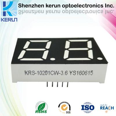 China Indoor Free Sample Micro Digit 1 Inch 2 Digit 7 Segment Led Display Led Display 2 Counter Digit for sale