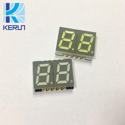 China Indoor FND smd type 0.2inch white display in Korea for sale