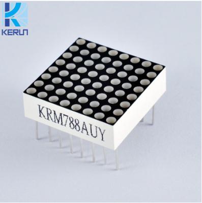 China Bus station/matro Shenzhen factory P4 8x8 super orange 3mm led dot matrix display module for led sign for sale