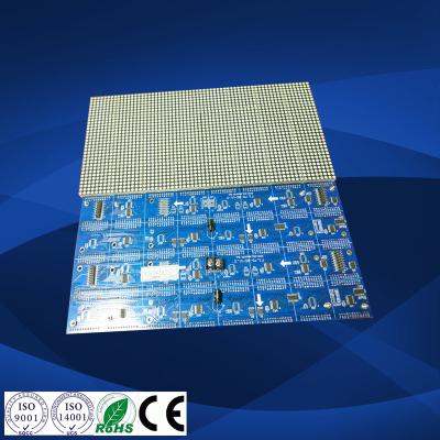 China Indoor electronic component 8x8 dot matrix bus/PCB panel matro station led dot matrix display unit panel for sale