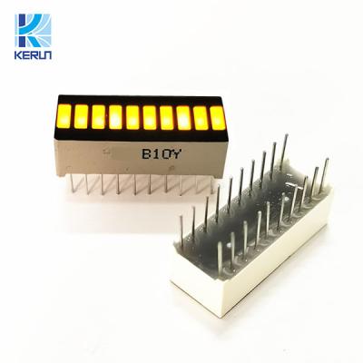 China For Industrial Equipment Yellow Color 10 Segment 10 Bar Led Display For Industrial Equipment for sale