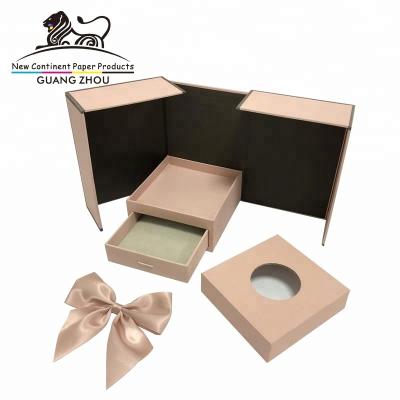 China Handmade Special Gift Box Packaging For Cosmetics High End Set Handmade Box for sale