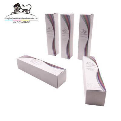 China Cosmetics Biodegradable UV Paper Box For Serum Packaging Box for sale