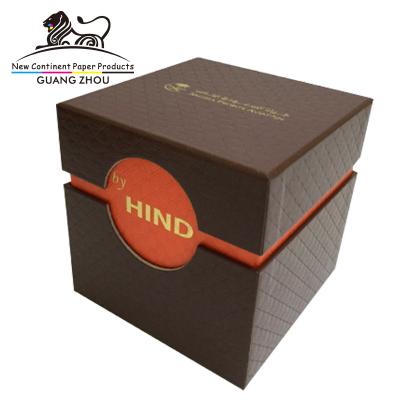 China Handmade Wholesale Top And Bottom Cardboard Tea Packaging Box Custom Logo for sale