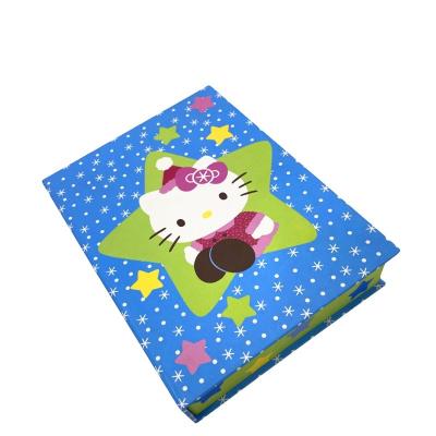 China Lovely Recyclable Cardboard Box Book Shaped Magnetic Gift Box Packaging Custom For Kids for sale