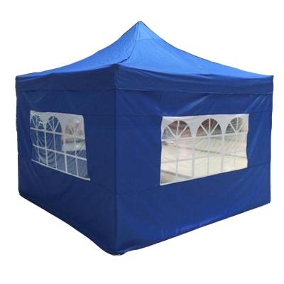 China Waterproof Customized design 600D oxford fabric advertising easily set up pop up canopy gazebo tent for sale