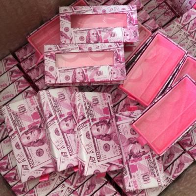 China Wholesale Natural Soft Lashes Full Band Lashes Luxury Good Quality 25mm Silver Mink Lashes Fluffy Lash Packing Pink Case for sale