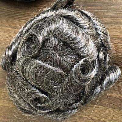 China Free Style Hair Toupee For Gents Mens Hair Clips Full Skin PU Man Hairpiece Natural Men's Hairpiece Systems Thin Low Hair Wig for sale