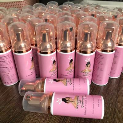 China Oil Free Shampoo Natural Cruelty Free Bulk Private Label Vegan Eye Lash Extension Shampoo Concentrate for sale