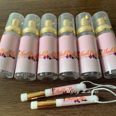 China Cruelty Free Lash Foam Shampoo Oil Free Detergent Long Private Label Eyelash Extension Natural Shampoo for sale