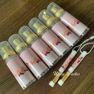 China Eyelash Lash Cleanser Oil Free Lash Foam Shampoo Oil Free Lash Wash Private Label Eyelash Extension Long Natural Eyelash Extension for sale