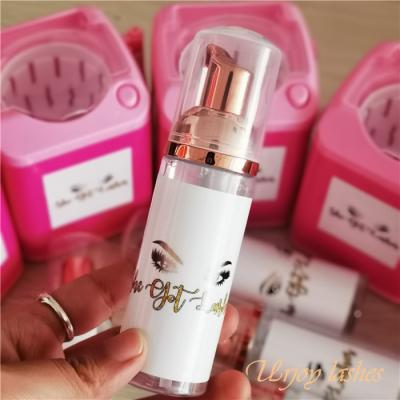 China Private Label Whips Extension Shampoo For Lashes Eyelash Cleansing Foam Shampoo-y383 for sale