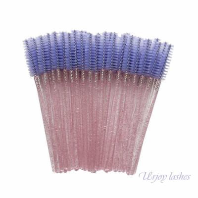 China Wholesale Price High Quality Small Eye Makeup Strand Brush 50pcs Per Pack for sale