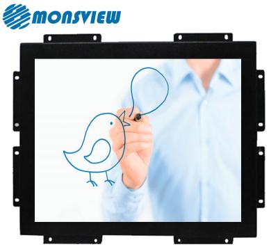 China Speaker Embedded Industrial Square 19 Inch Open Frame Monitor For ATM Kiosk for sale