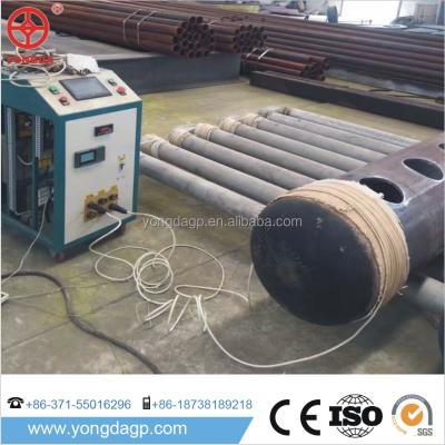 China portable steel extruder heating cylinder/tube steel pipe/tube annealing electric magnetic induction heating machine for sale