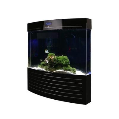 China Sustainable Double Bow White / Black Acrylic Aquarium LS-S Series for sale