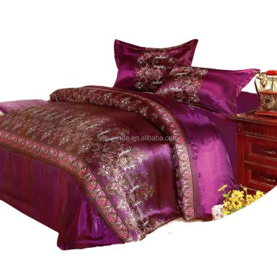 China HOME Patchwork Satin Luxury Chinese Silk Sheets for sale