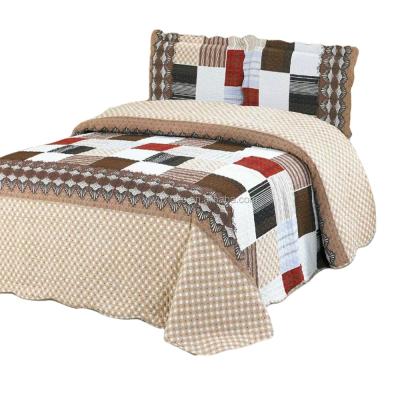 China Professional Jacquard Factory Fleece Fitted Bedspreads Queen King for sale