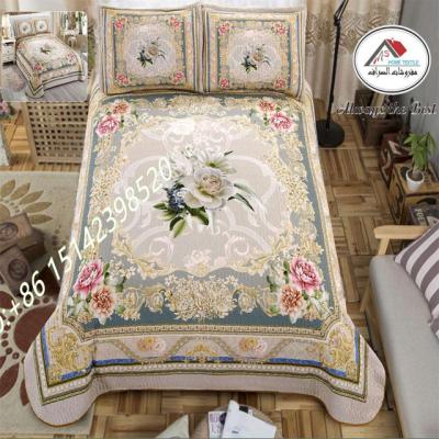 China New Style 3d Patchwork Quilt Bedding Set Single Bedspread for sale