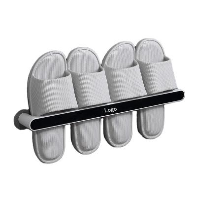 China (Others)Adjustable Toilet Shoe Rack Wall Storage Shelf Towel Rack Bathroom Storage Accessories Racks & Holders for sale