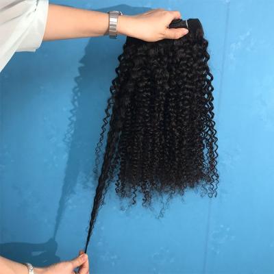 China Wholesale Kinky Curly Curly Hair Extensions, Raw Brazilian Jerry Curl Weave, Cuticle Aligned Virgin Hair 100% Bundles Sellers for sale