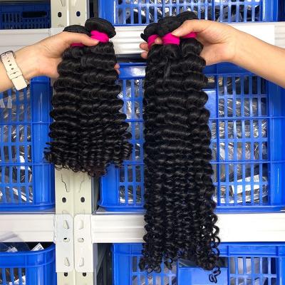 China Brazilian Hair Vendor Remy 100 Mink Deep Wave Hair, Raw Virgin Hair Cuticle Aligned Deep Wave, Deep Curly 12a Hair Wholesale for sale