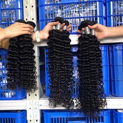 China Unprocessed Deep Wave Wig Deep Wave Hair Extensions, Raw Cuticle Aligned Raw Virgin Hair Vendors, 100% Peruvian Remy Hair Bundles for sale