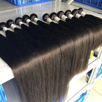 China Silky Straight Wave Top Grade Natural Hair Vendors, Wholesale Virgin Hair Extensions Straight Hair, Remy Cuticle Aligned Hair Bundles Weaves for sale